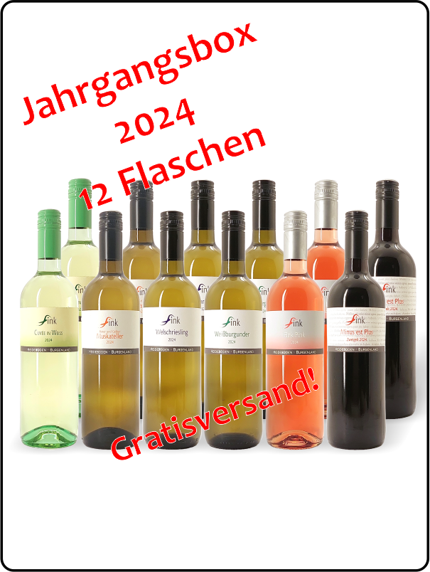 Fink's Jahrgangsbox 2024 bio & vegan