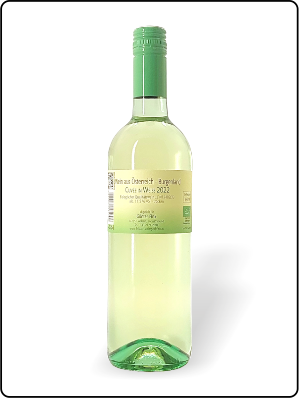Cuvee in Weiß QW 2024 bio & für Veganer geeignet