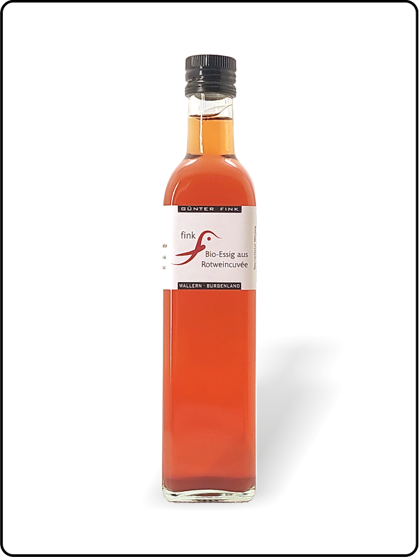 Essig aus Rotweincuvee