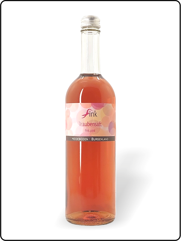 Traubensaft Fink Pink alkoholfrei bio & vegan*
