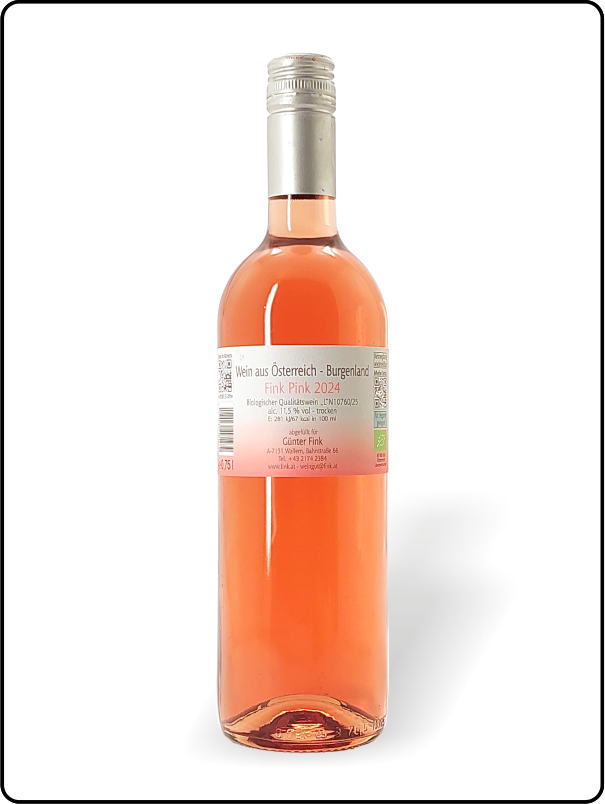 Fink Pink Rosé QW 2024 bio & für Veganer geeignet