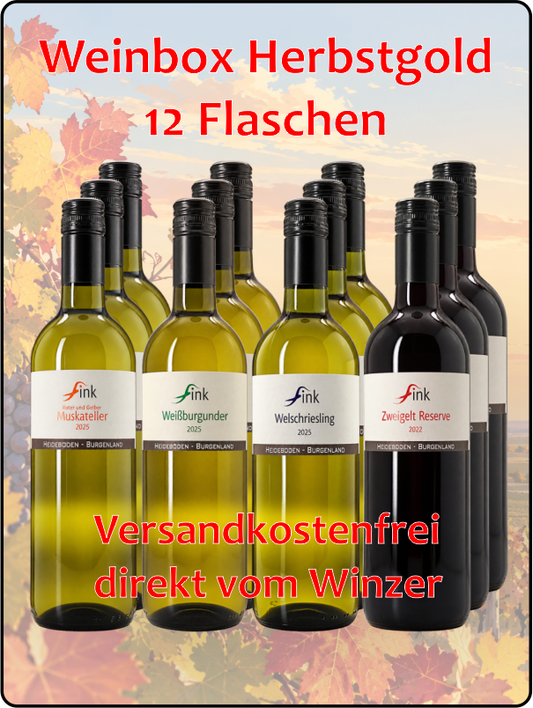 Fink's Herbstgold - 12 Bio-Weine für genussvolle Herbsttage